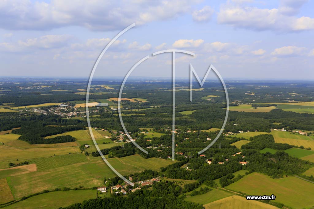 Photo arienne de Mouthiers-sur-Bome (Petit Guillon)