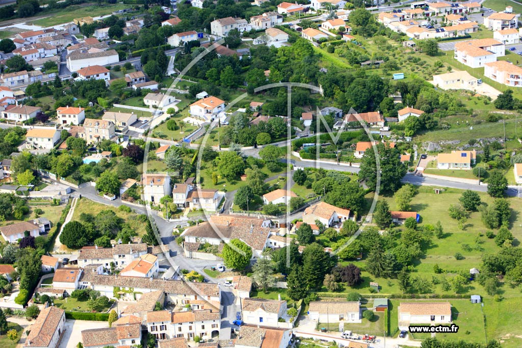 Photo arienne de Nersac