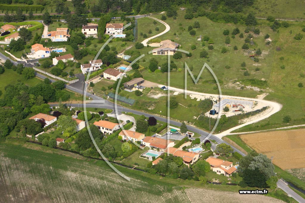 Photo arienne de Roullet-Saint-Estphe (Le Vignac)