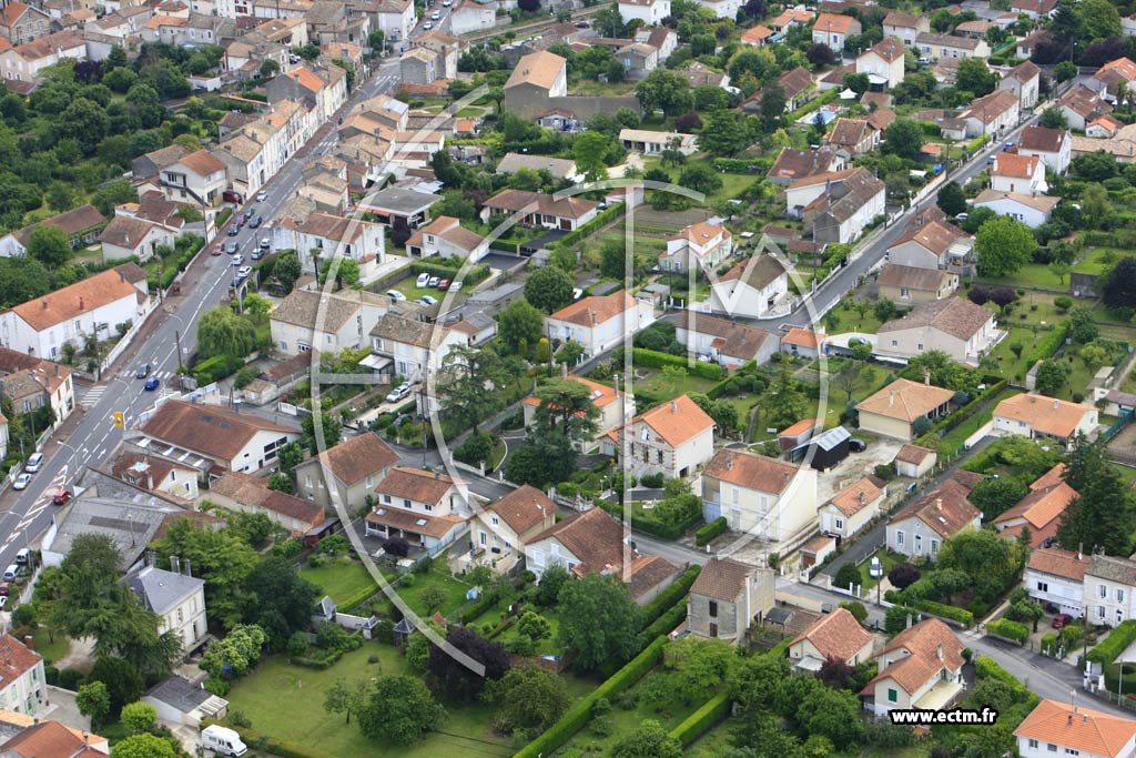 Photo arienne de Ruelle-sur-Touvre