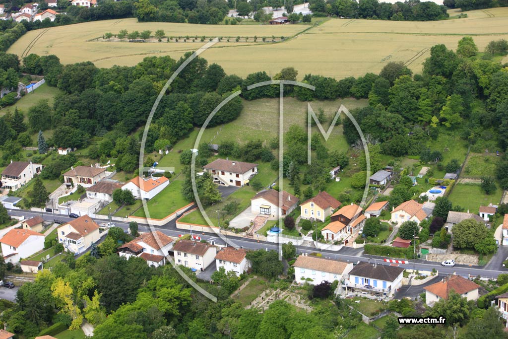 Photo arienne de Ruelle-sur-Touvre (Vaugeline)