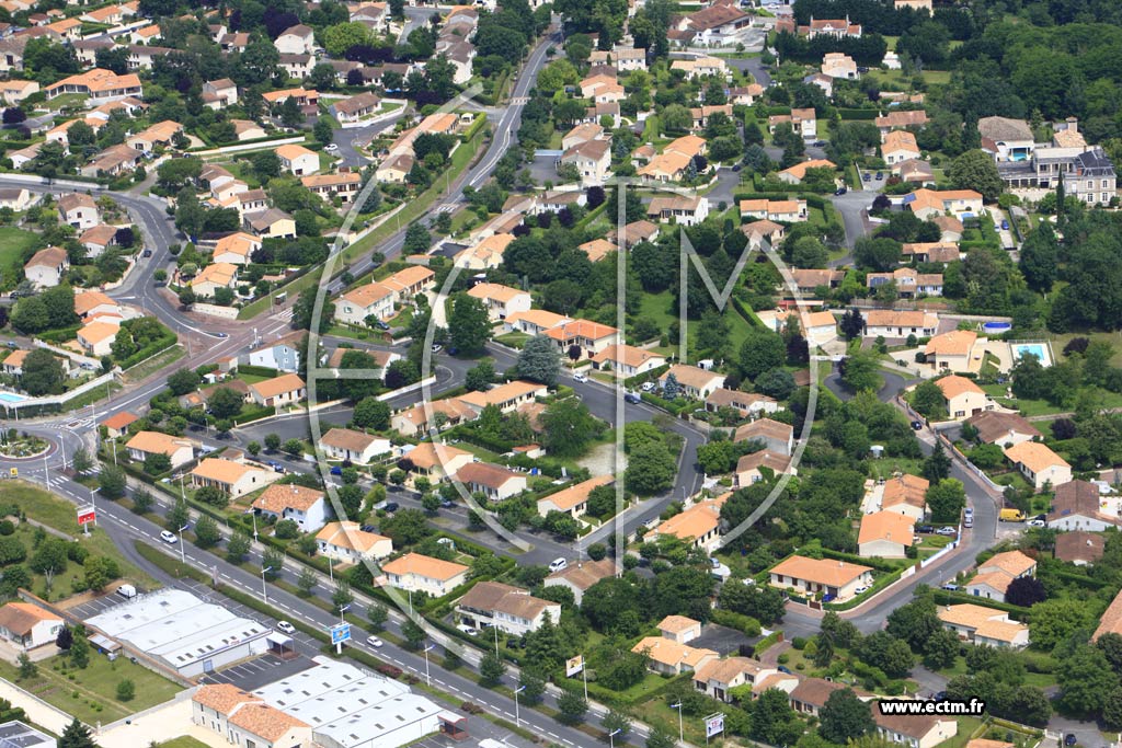 Photo arienne de Saint-Yrieix-sur-Charente (Est)