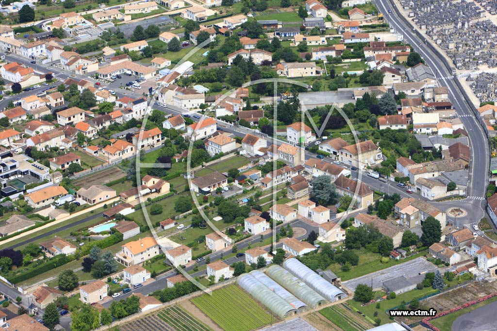 Photo arienne de Saint-Yrieix-sur-Charente (Est)