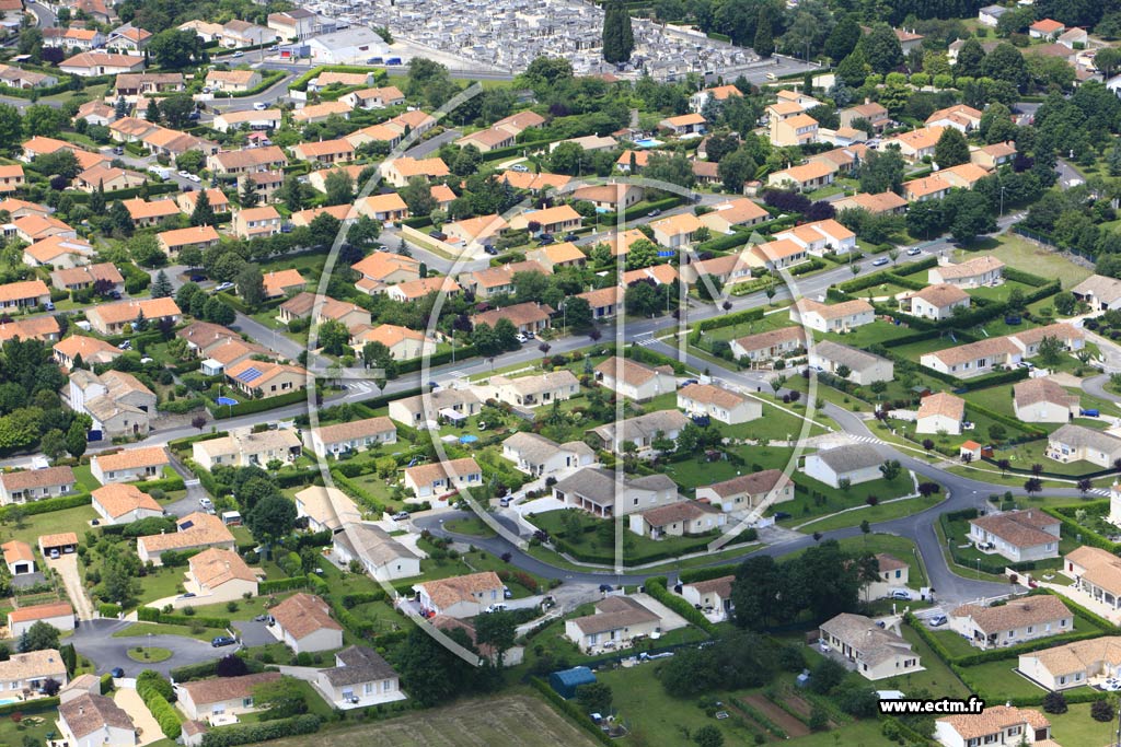 Photo arienne de Soyaux (Champ de Manoeuvres Est)