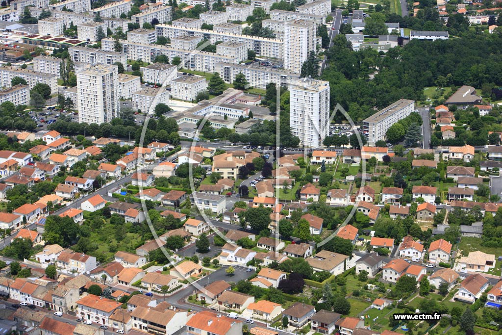 Photo arienne de Soyaux (Champ de Manoeuvres Ouest)