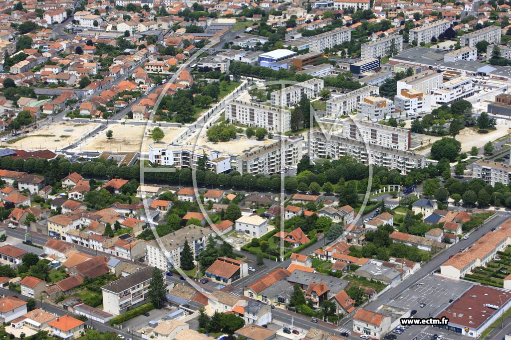 Photo arienne de Soyaux (Champ de Manoeuvres Ouest)