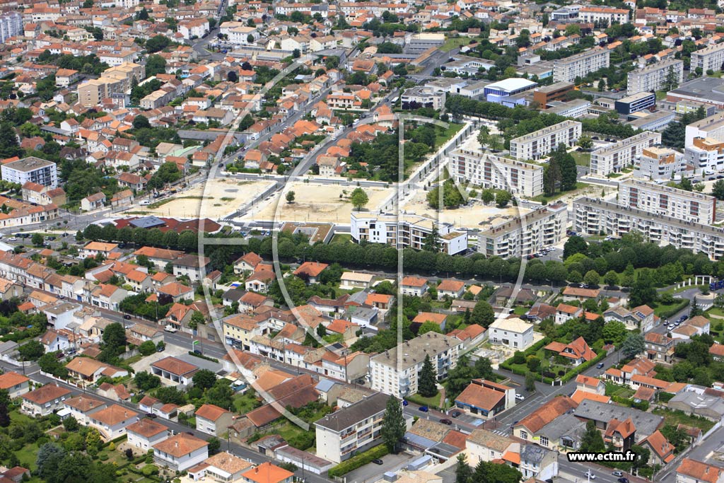 Photo arienne de Soyaux (Champ de Manoeuvres Ouest)