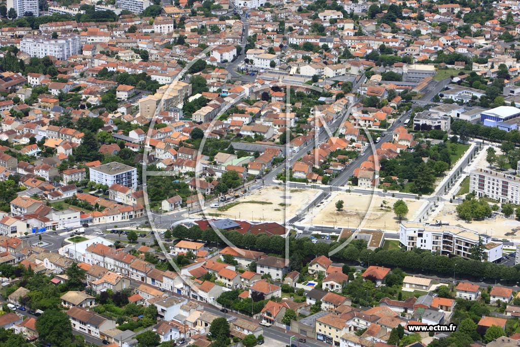 Photo arienne de Soyaux (Champ de Manoeuvres Ouest)