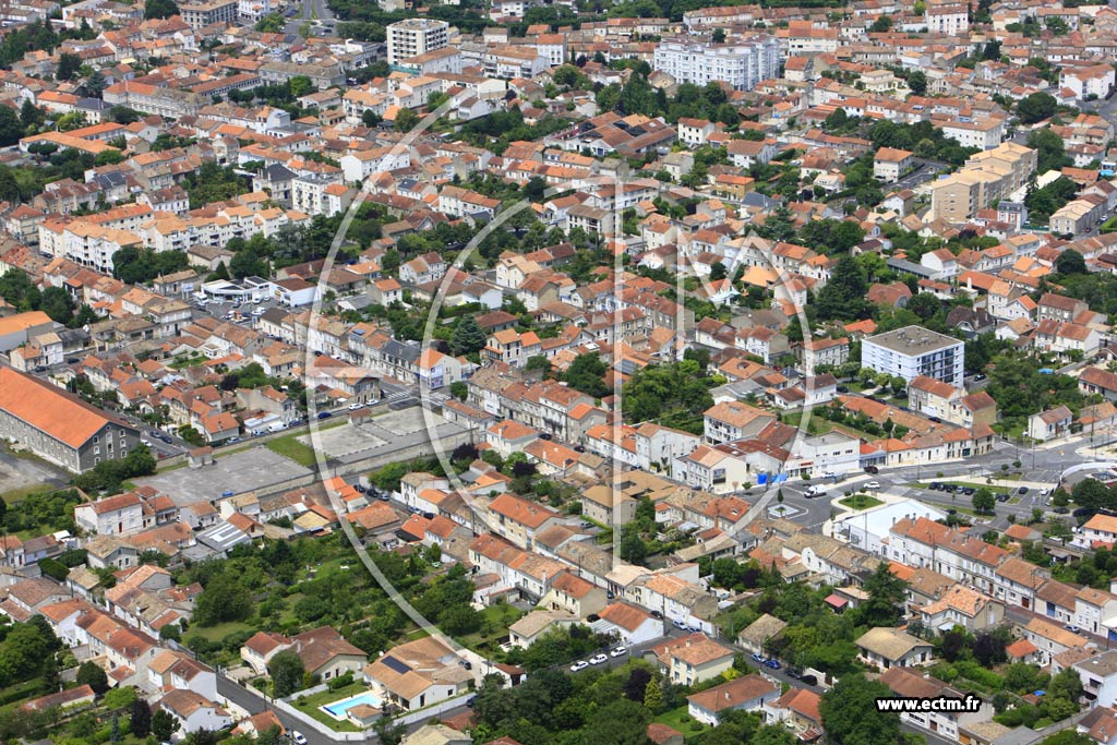 Photo arienne de Soyaux (Champ de Manoeuvres Ouest)