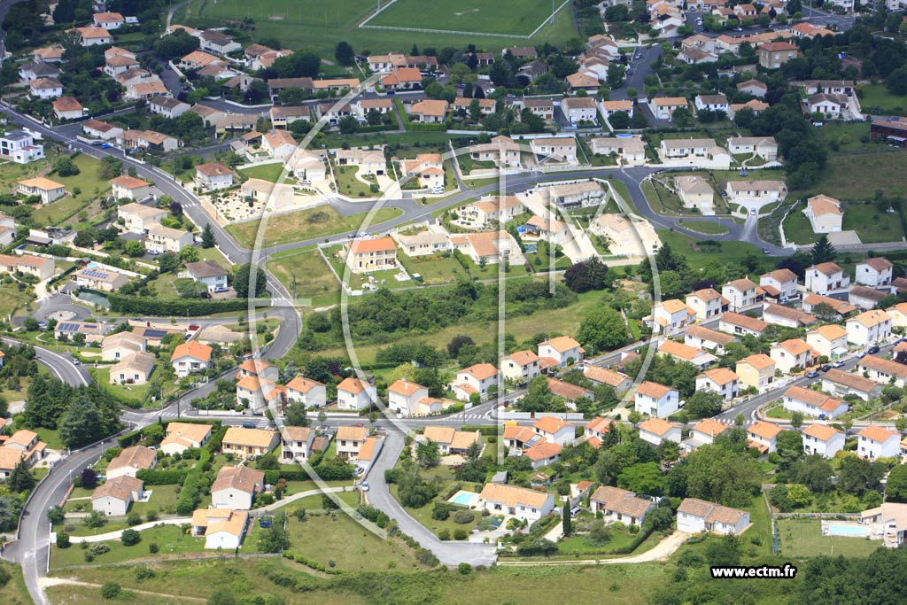 Photo arienne de Soyaux (Sud)