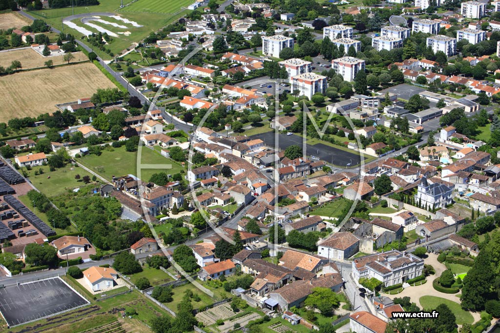 Photo arienne de Cognac (Crouin)
