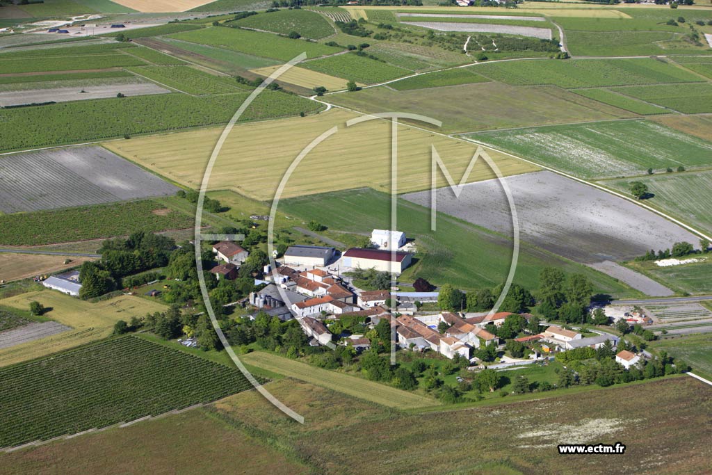 Photo arienne de Gimeux (Les Egaux)