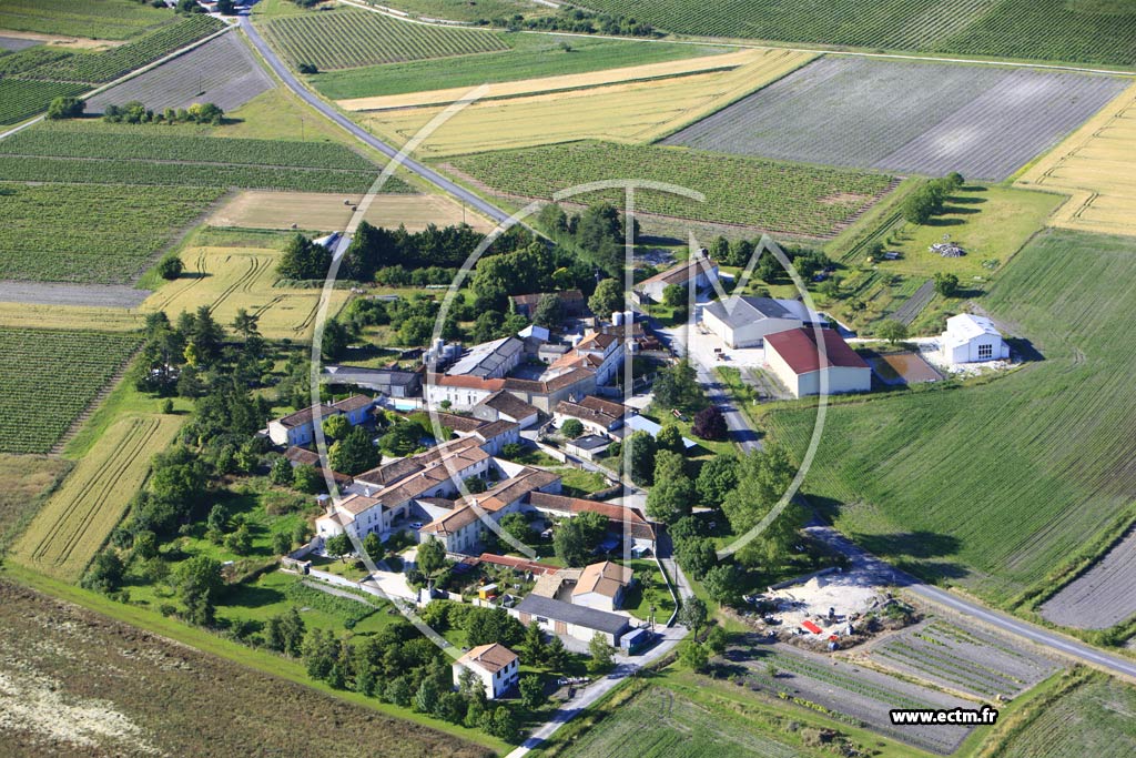 Photo arienne de Gimeux (Les Egaux)