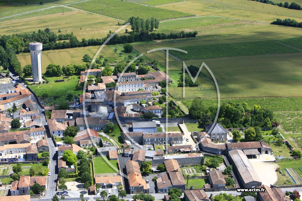 Photo arienne de Houlette (Le Cluzeau)