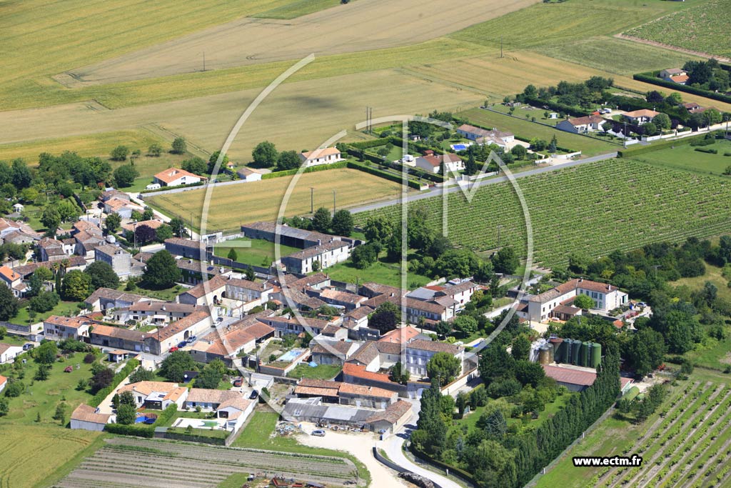Photo arienne de Jarnac (La Touche)