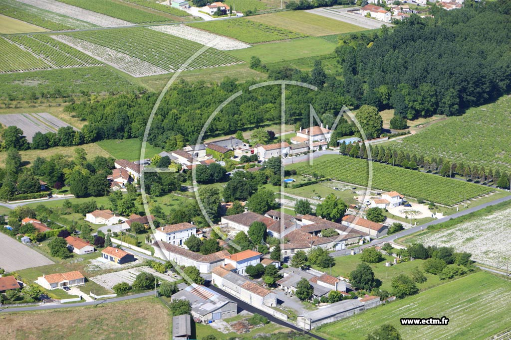 Photo arienne de Juillac-le-Coq (L'Echalotte)