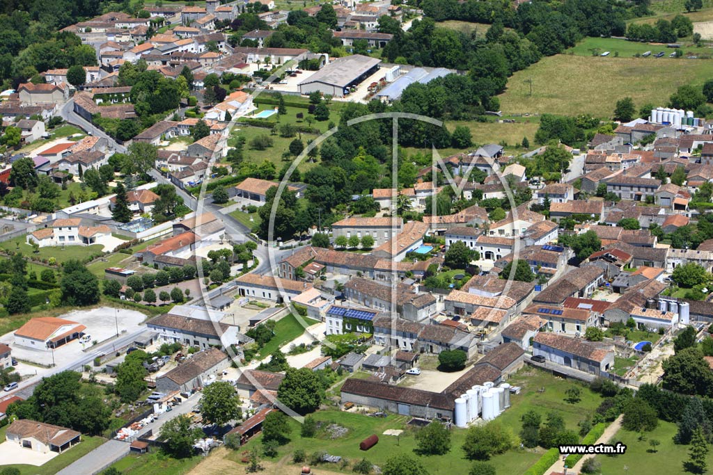 Photo arienne de Nercillac