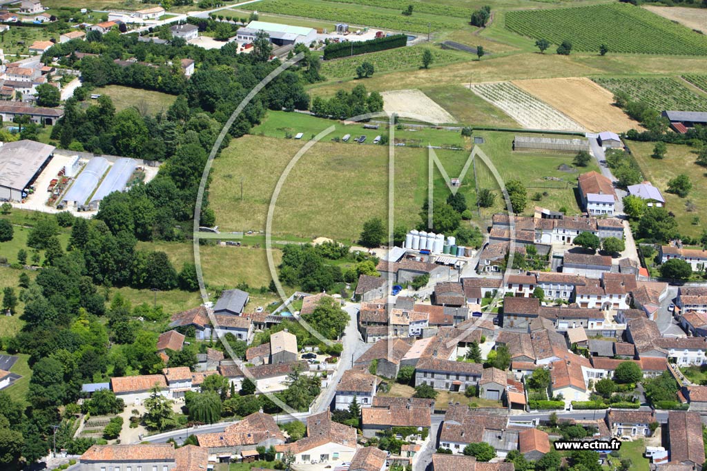 Photo arienne de Nercillac