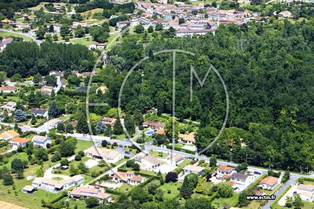 Photo arienne de Saint-Brice