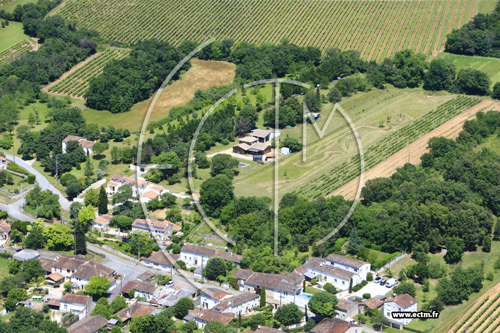 Photo arienne de Saint-Brice (La Maurie)
