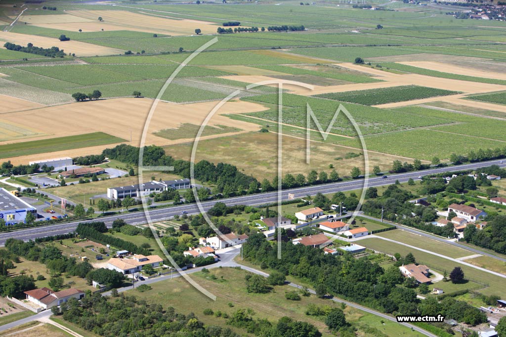 Photo arienne de Saint-Brice (Les Mullons)