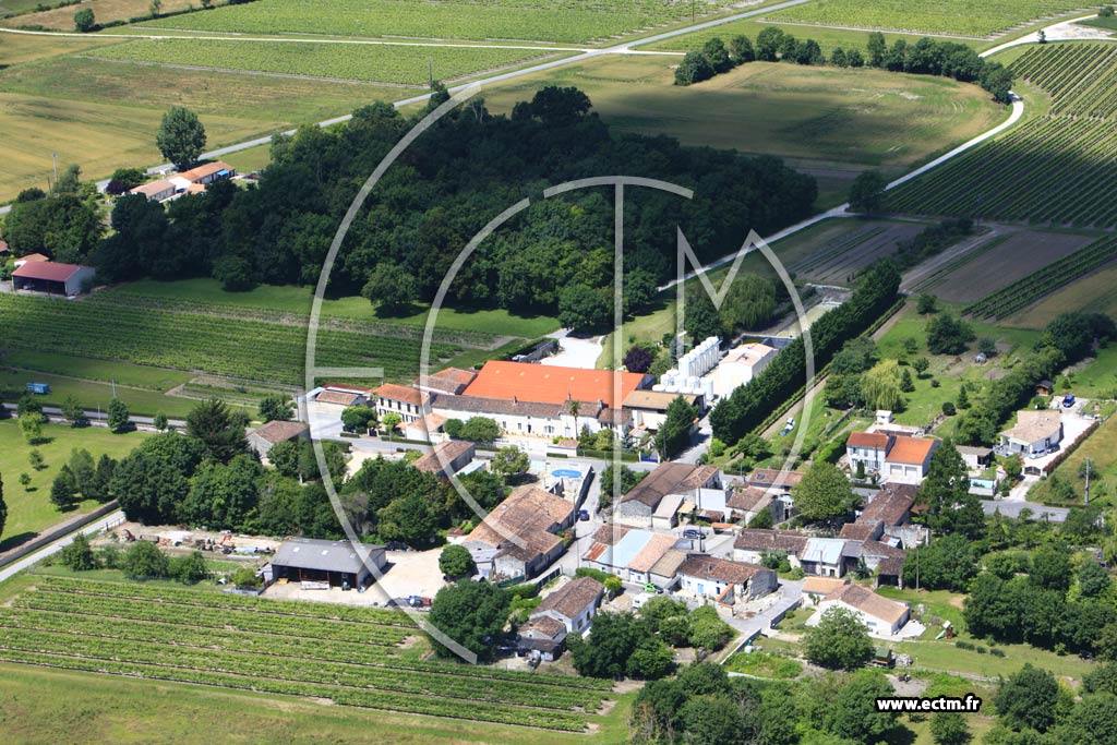 Photo arienne de Sainte-Svre (Les Buges)