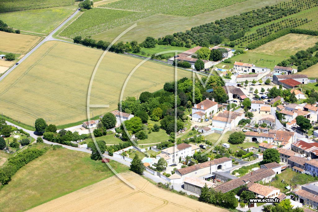 Photo arienne de Sigogne (La Jarrie)
