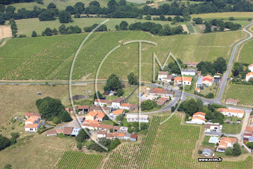 Photo arienne de Barbechat (La Giraudire)