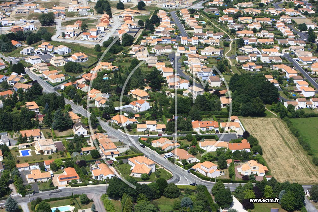 Photo arienne de Basse-Goulaine (La Jarnigarnire)