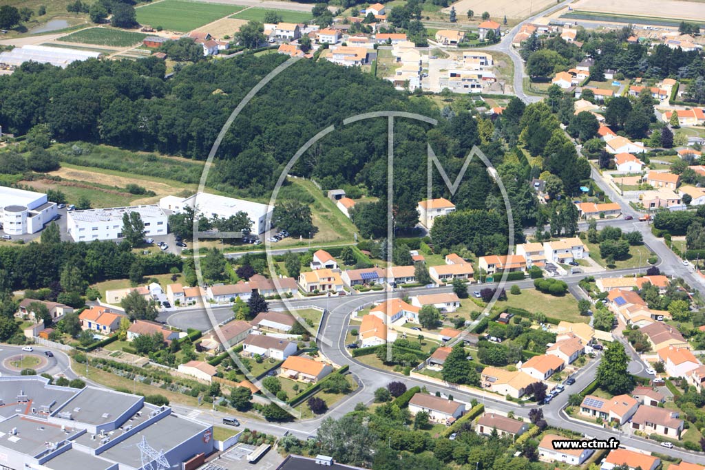 Photo arienne de Basse-Goulaine (La Ple)
