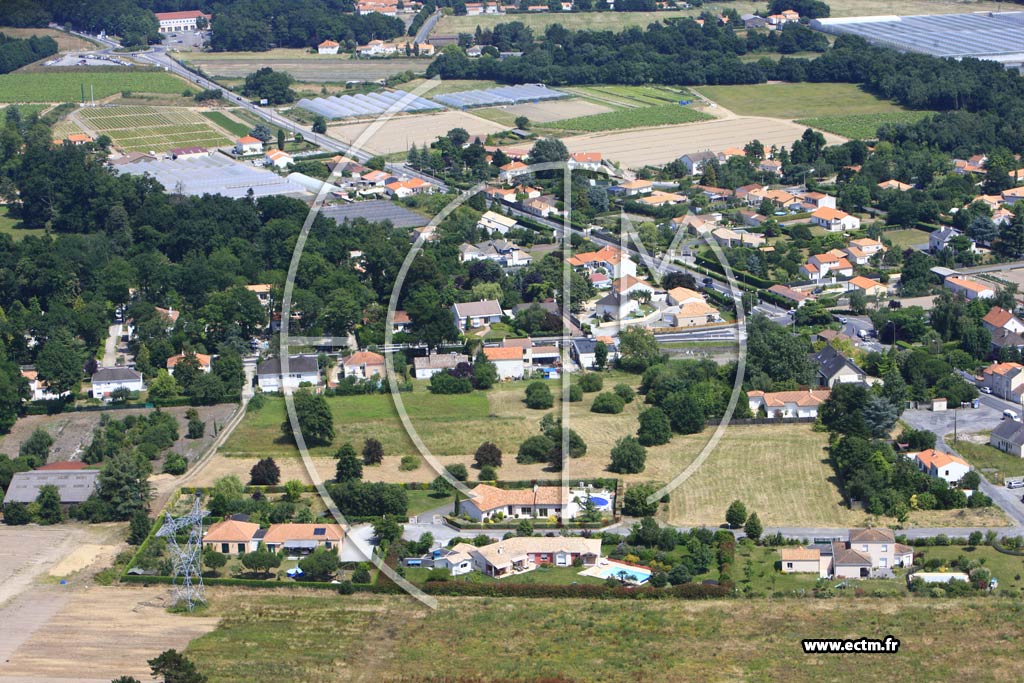 Photo arienne de Basse-Goulaine (La Ple)