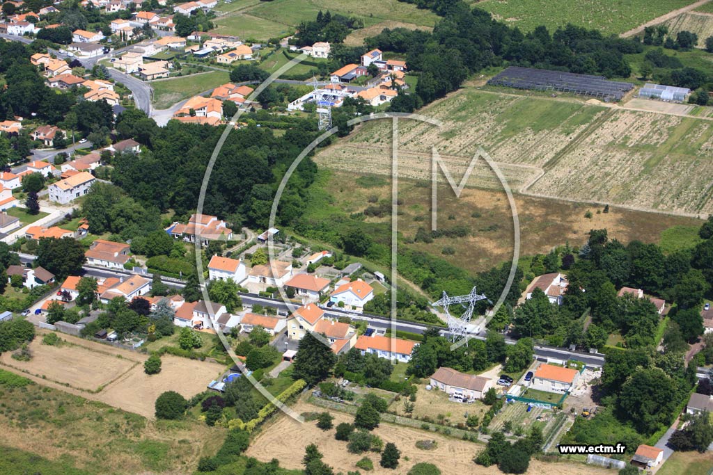 Photo arienne de Basse-Goulaine (Les Landes de la Ple)