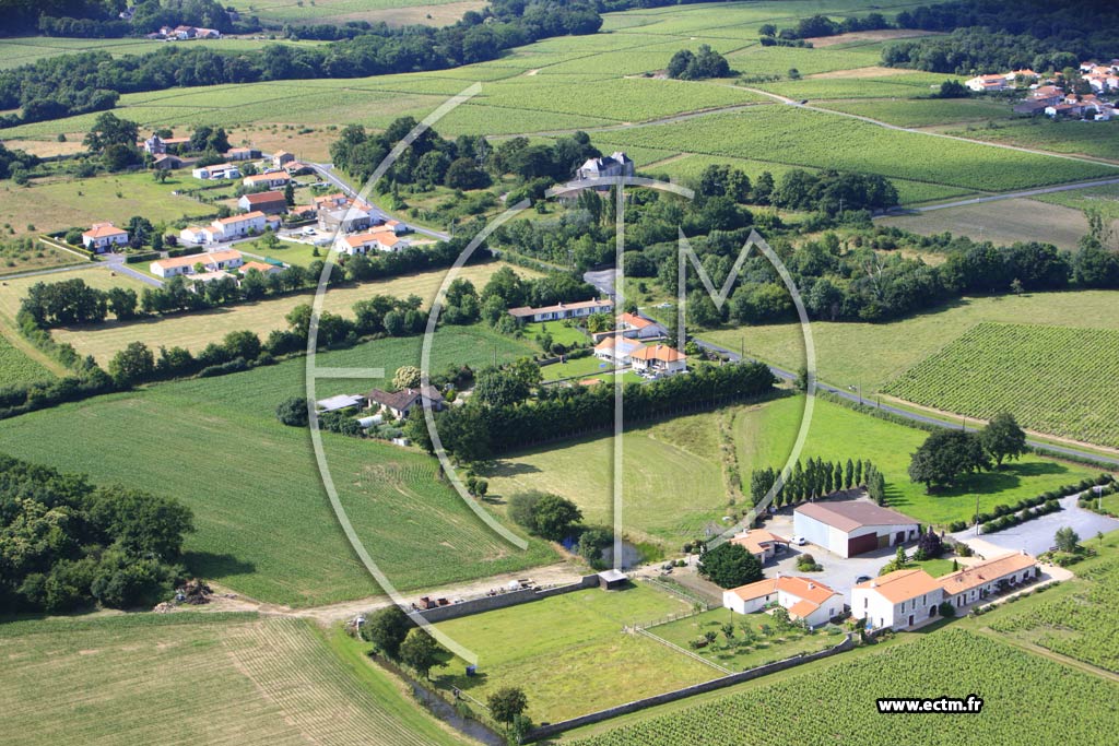 Photo arienne de Chteau-Thbaud (La Gaillotire)