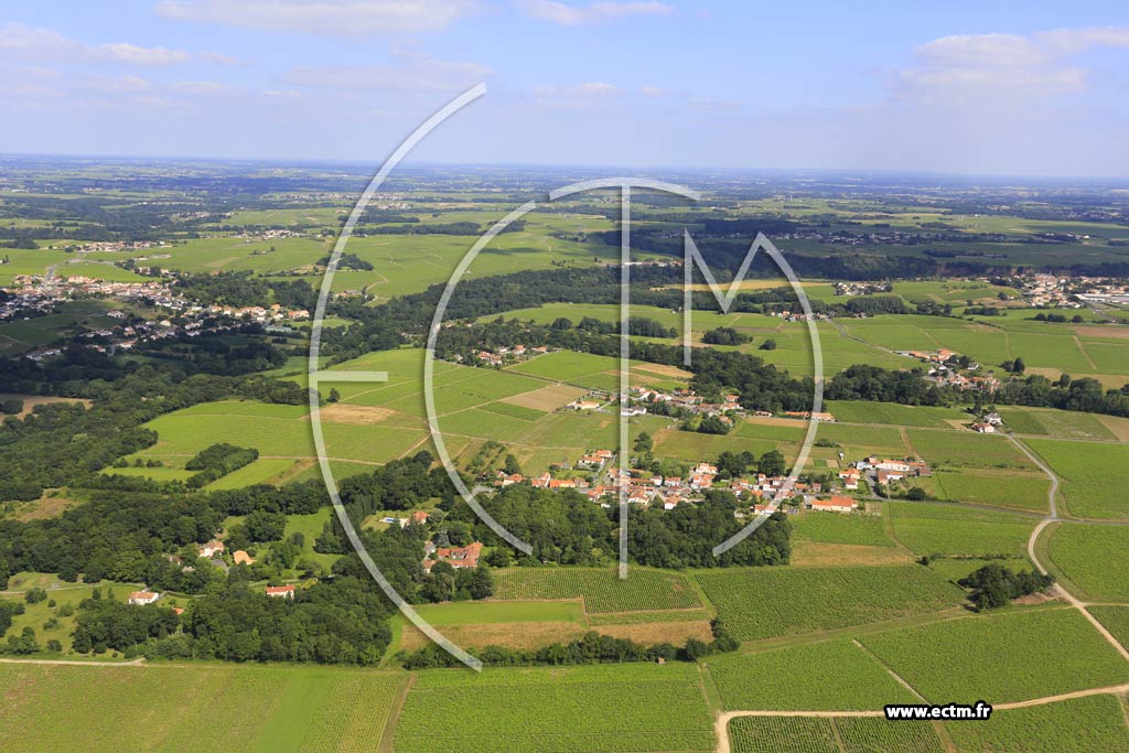 Photo arienne de Chteau-Thbaud (Le Moulinier)
