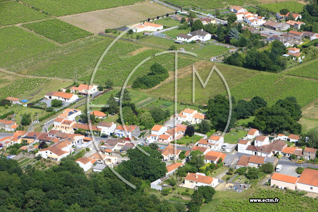 Photo arienne de Chteau-Thbaud (Le Moulinier)