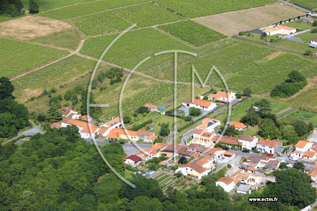 Photo arienne de Chteau-Thbaud (Le Moulinier)