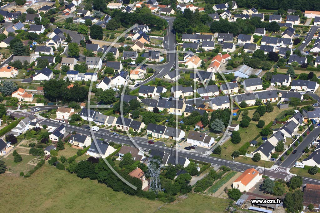 Photo arienne de Couron (Chabossire Nord)