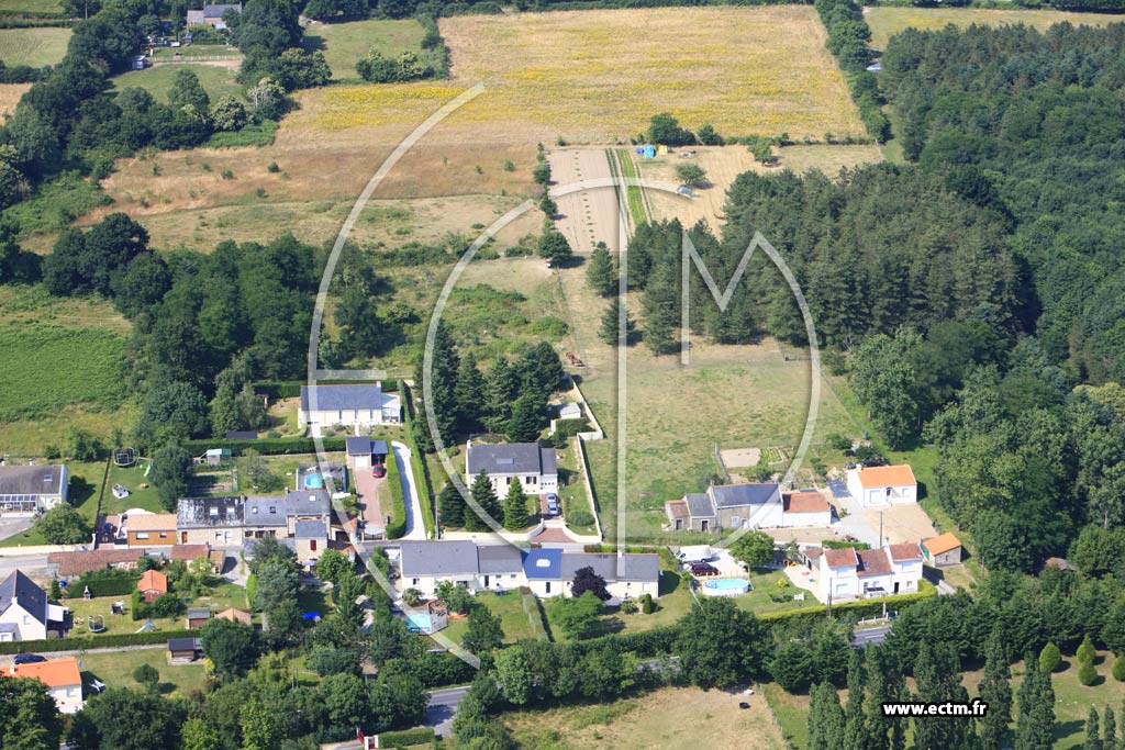 Photo arienne de Couron (La Montagne)