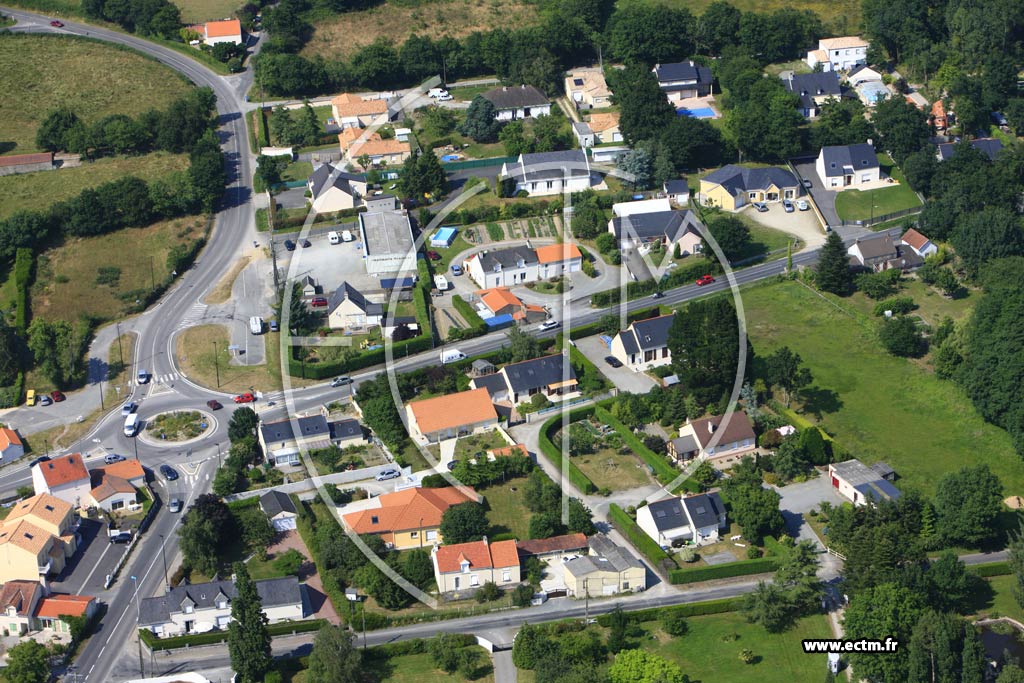 Photo arienne de Couron (La Montagne)