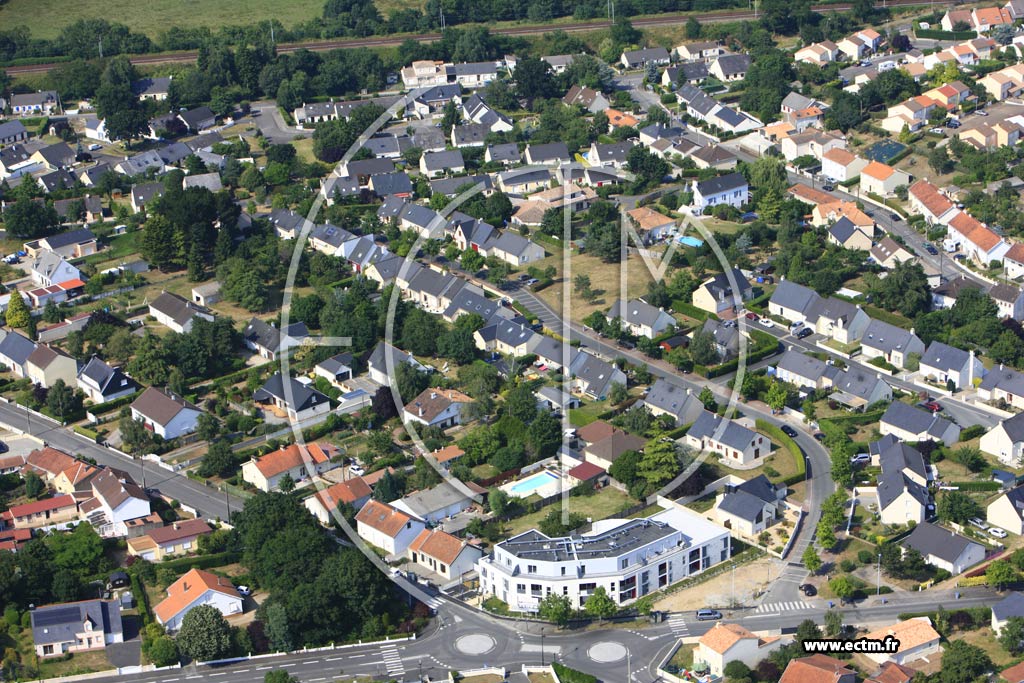 Photo arienne de Couron (Les Ardillets)