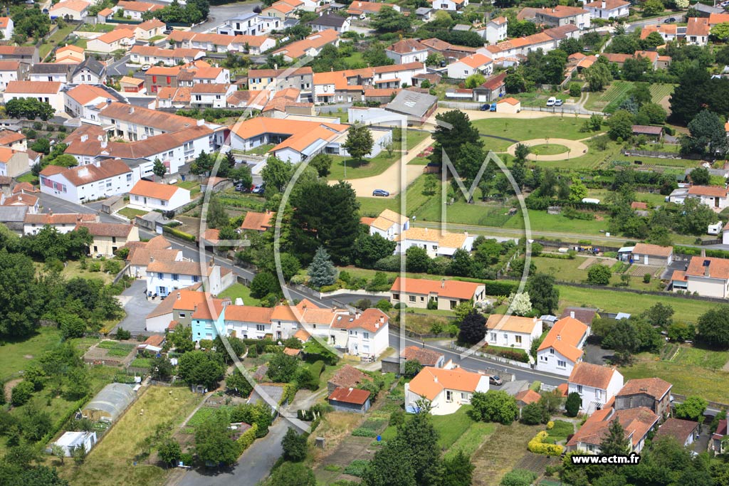 Photo arienne de Cugand