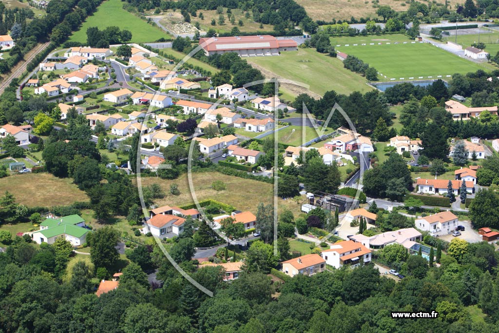 Photo arienne de Cugand (La Palaire)