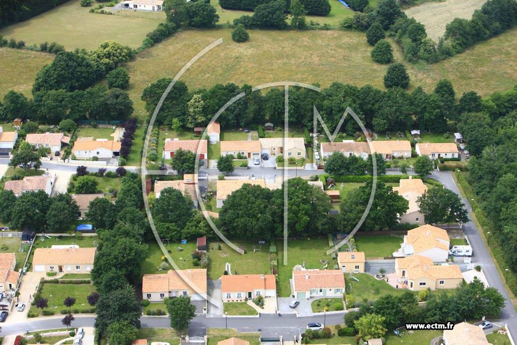 Photo arienne de Geneston (Grand Bois)