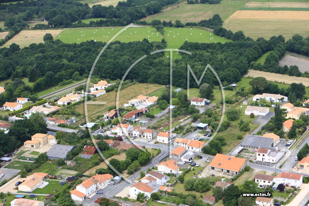 Photo arienne de Geneston (Marboeuf)