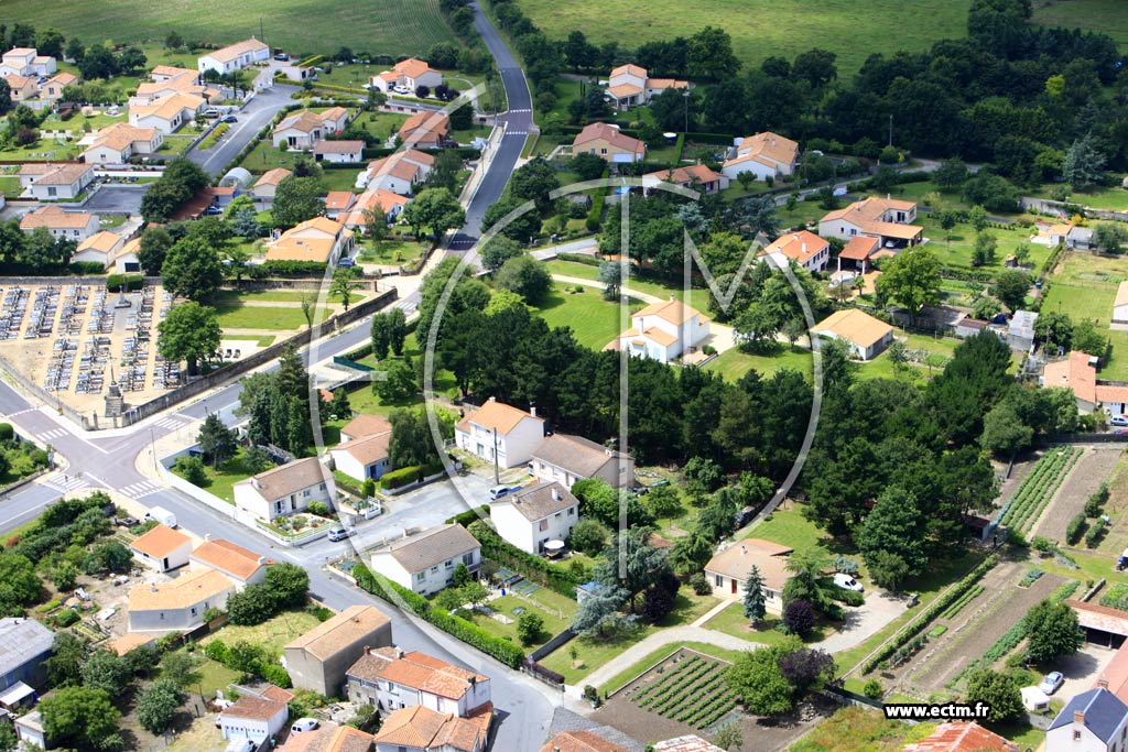 Photo arienne de La Bernardire