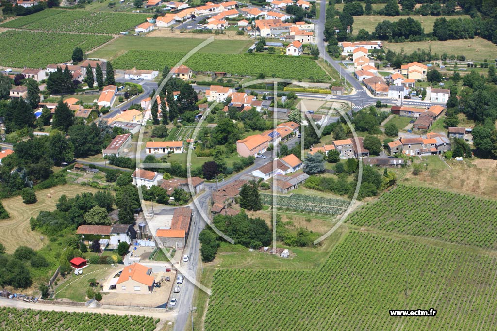Photo arienne de La Chapelle Heulin (La Bernardire)