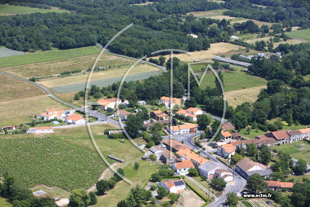 Photo arienne de La Chapelle Heulin (La Bernardire)