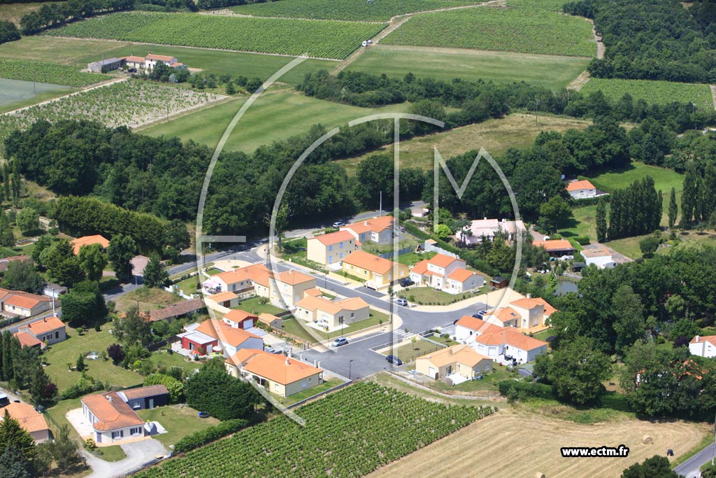 Photo arienne de La Chapelle Heulin (Les Ardoises)