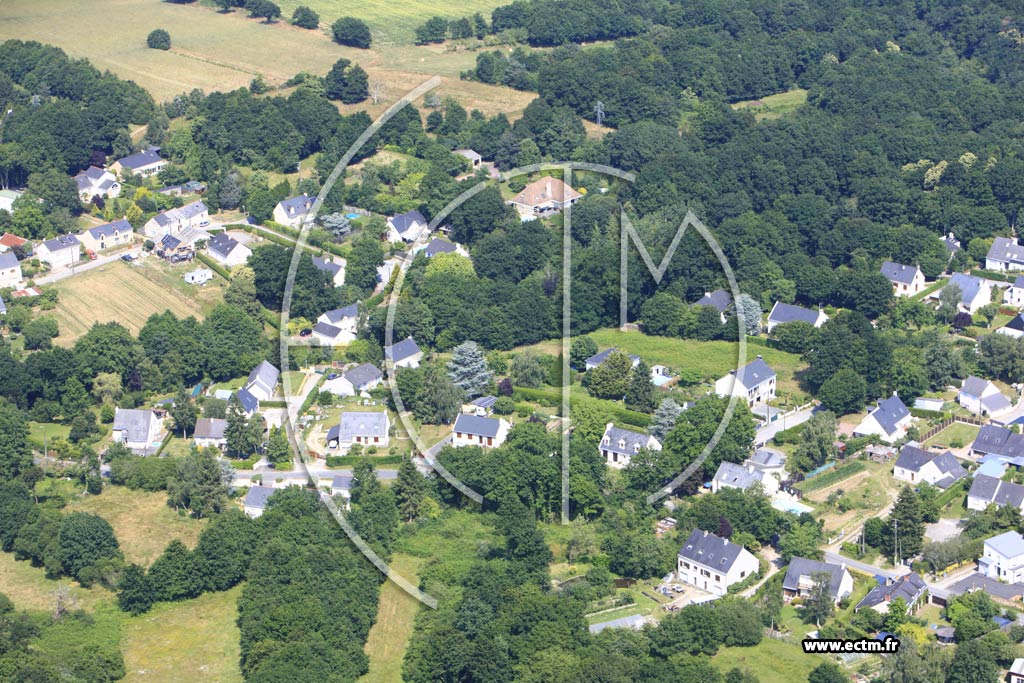 Photo arienne de La Chapelle-sur-Erdre (La Rouaudire)