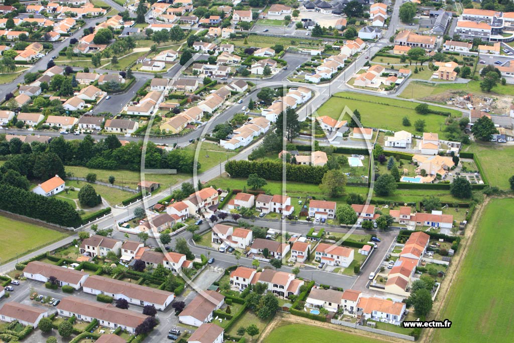 Photo arienne de La Chevrolire